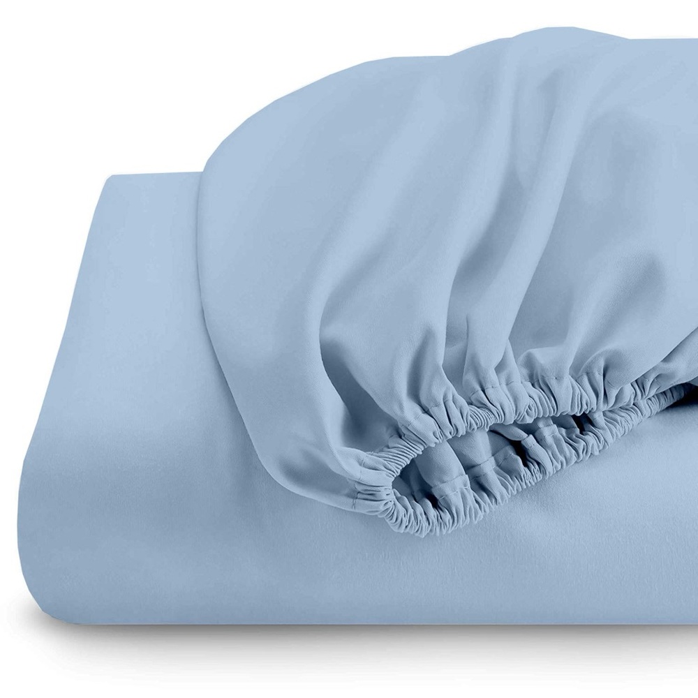 Twin XL Light Powder Blue Bedding Set